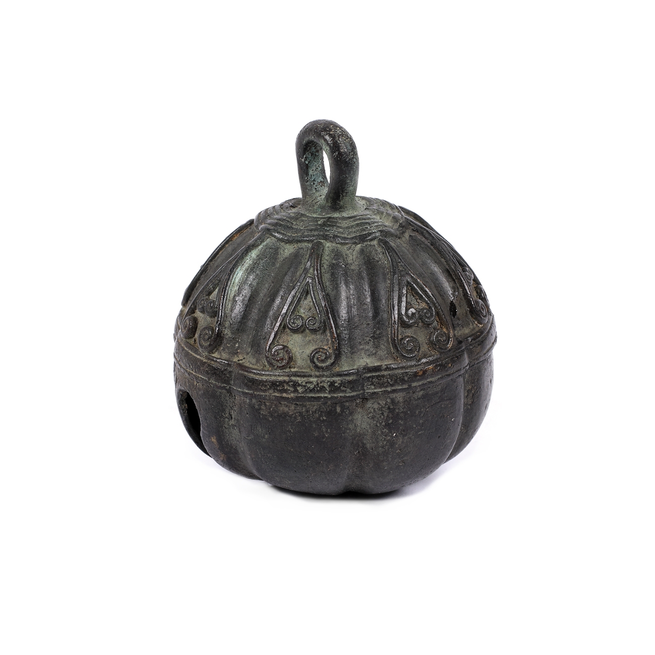 Clopot din bronz, perioada Celor șase dinastii, China, cca. 220-589