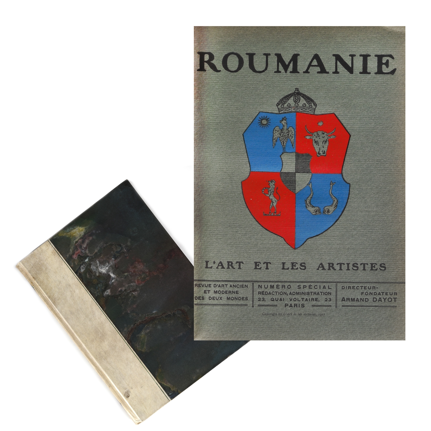 Revista ”Arta și artiștii - Romania” (L'art et les artistes - Romanie), ediție de lux, Paris, 1917, raritate bibliofilă, de colecție