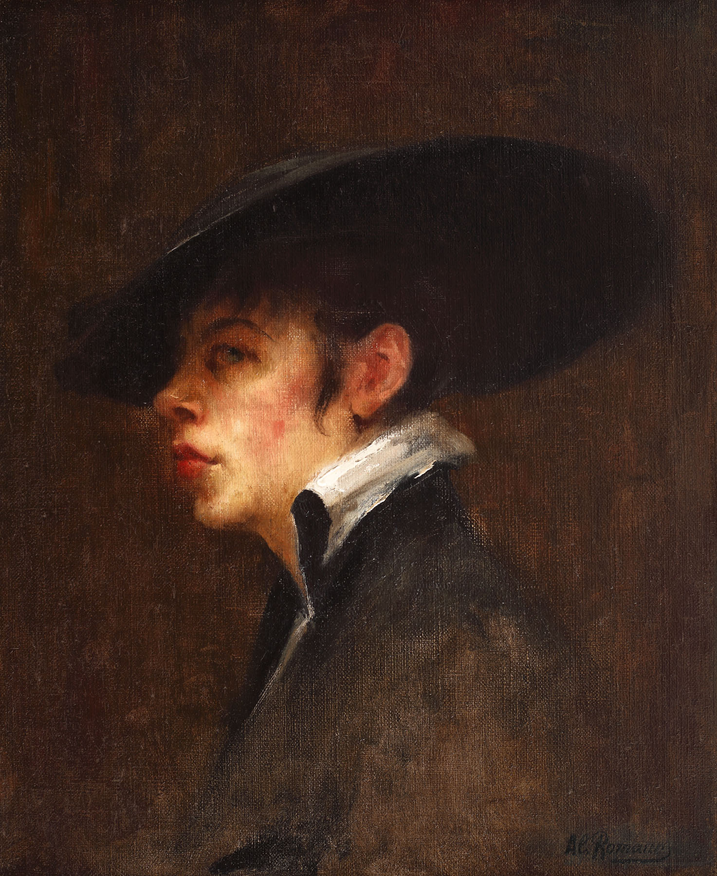 The portrait of sculptor Margareta Cossaceanu