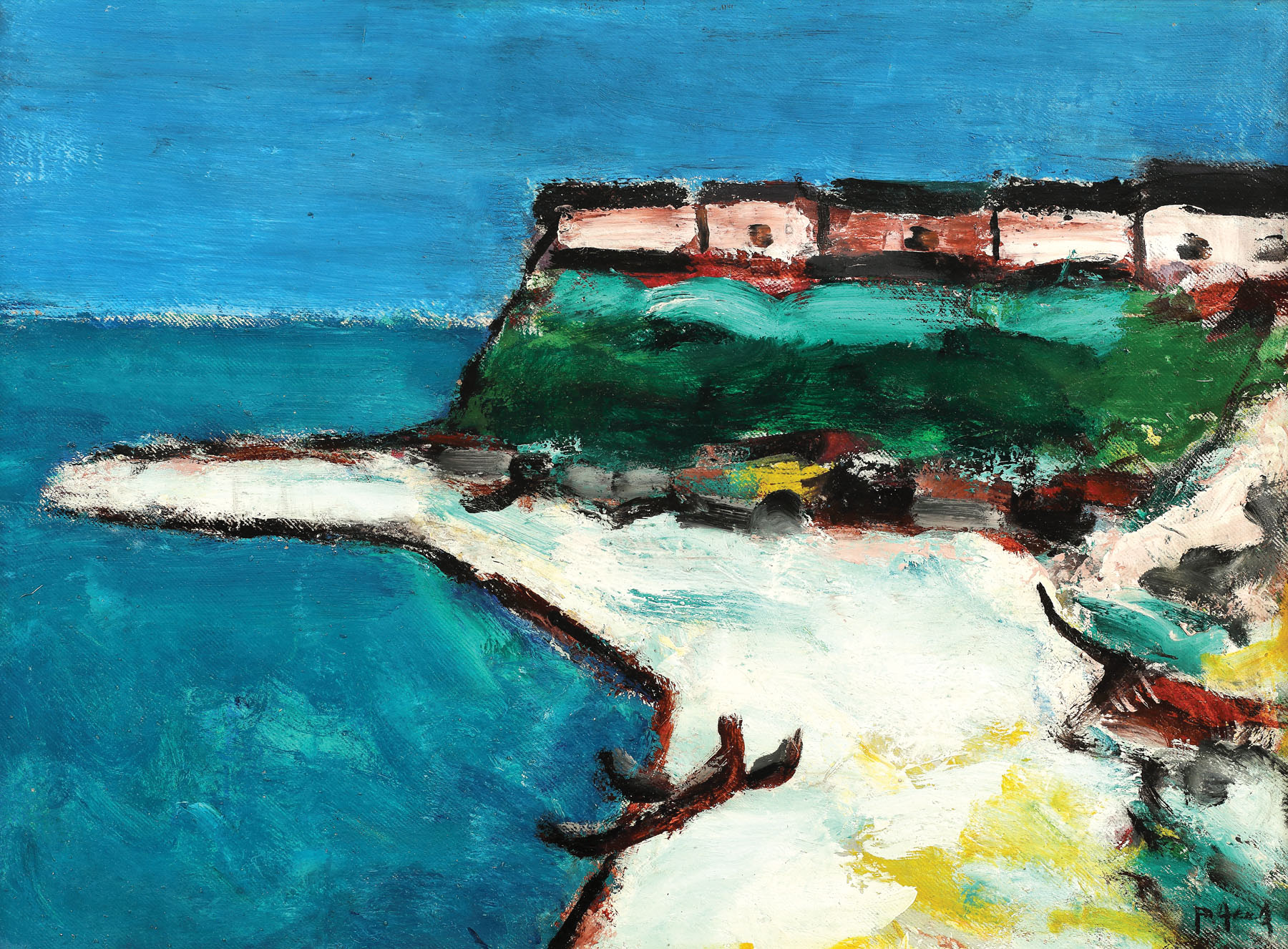 Sea front at 2 Mai