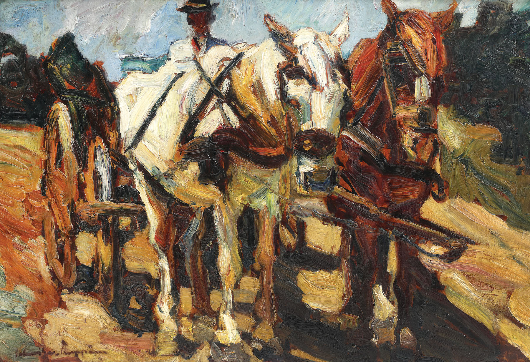 Back from the fields