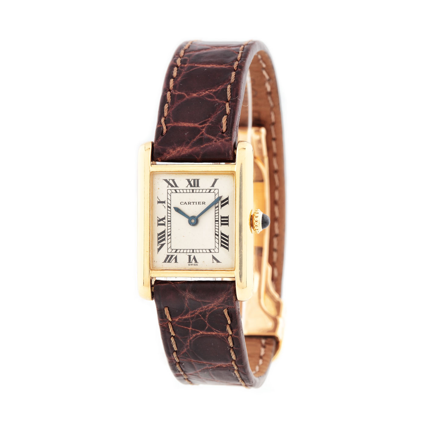 Must de Cartier gold women's watch
