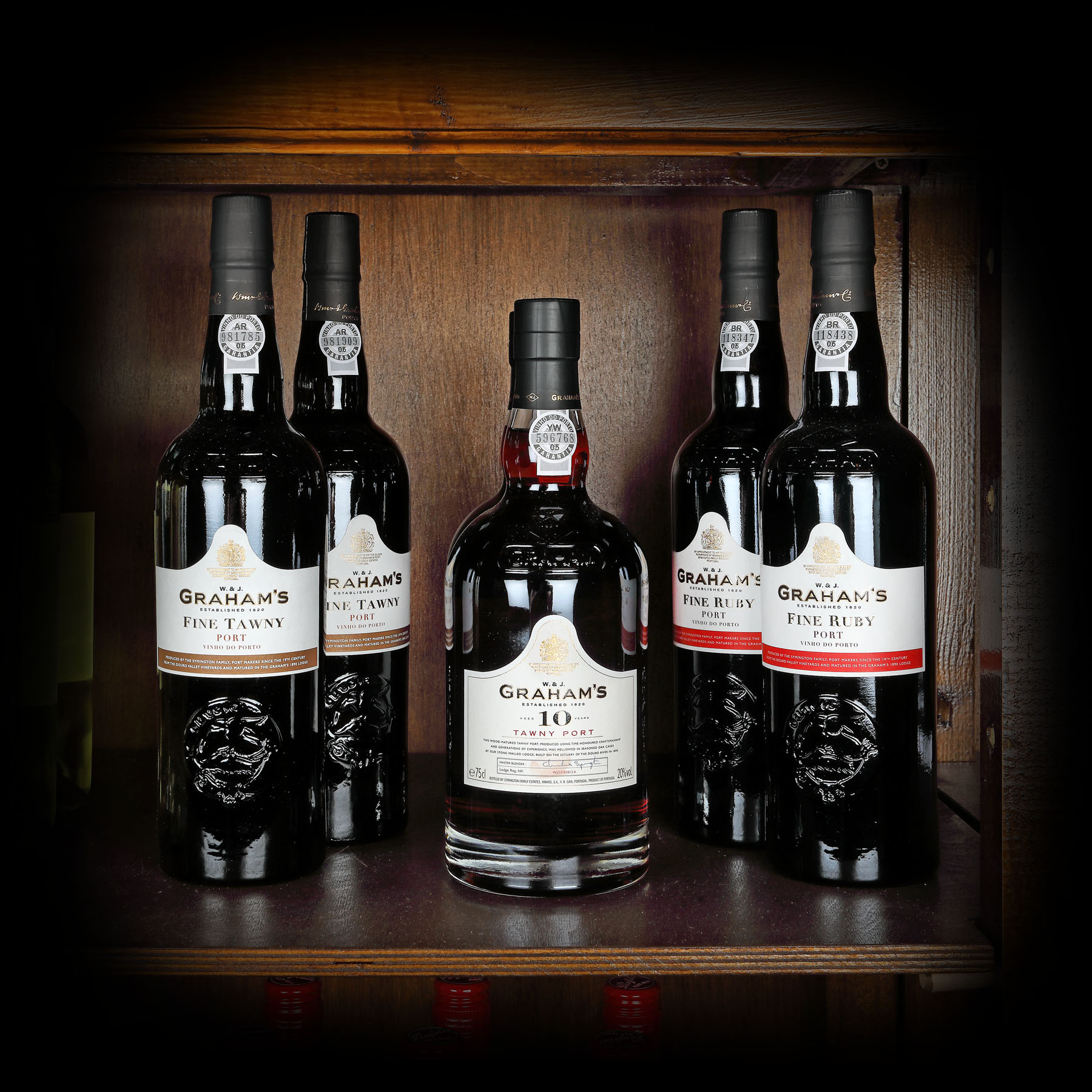 Selecție de trei tipuri de vin Porto Graham's, 6st x 0,75l