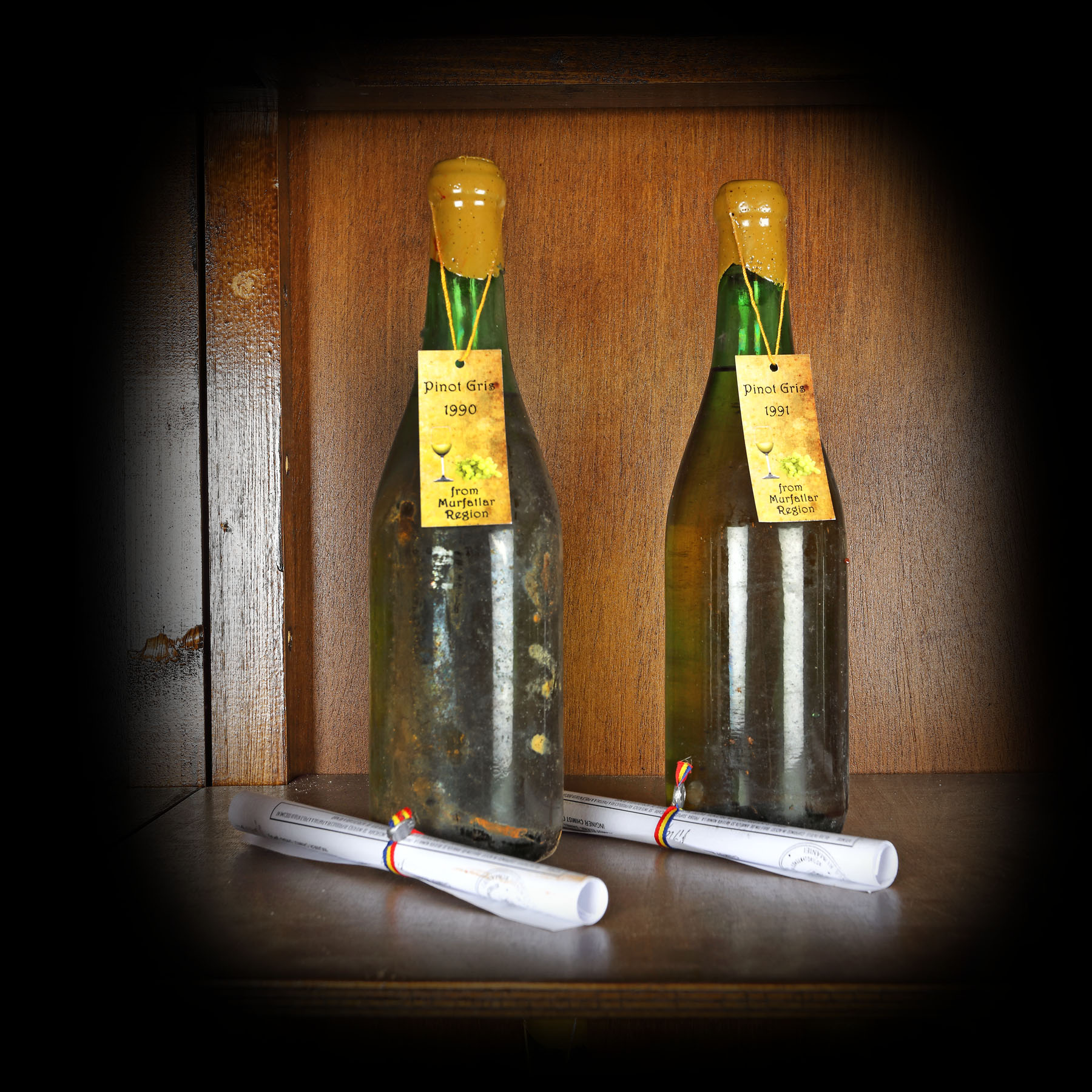 Pinot Gris de vinotecă, Murfatlar, anii '90, 2st x 0,75l