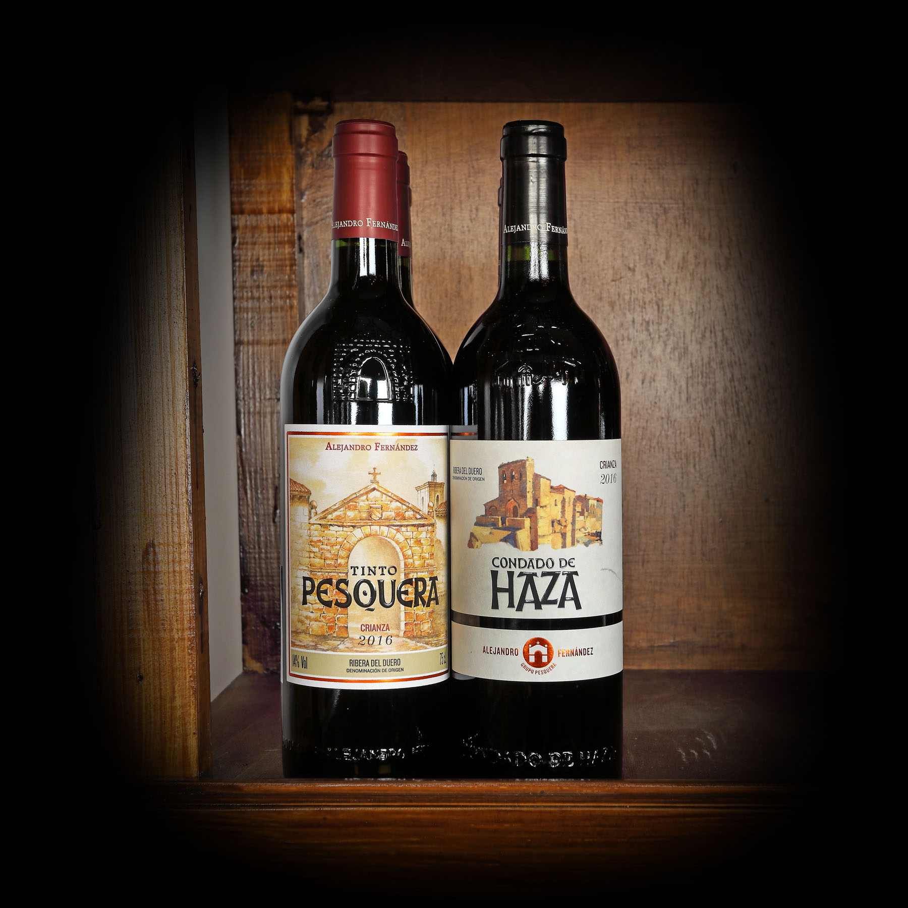 Lot de vinuri semnate Alejandro Fernández, Ribera del Duero, 2016, 6st x 0,75l 