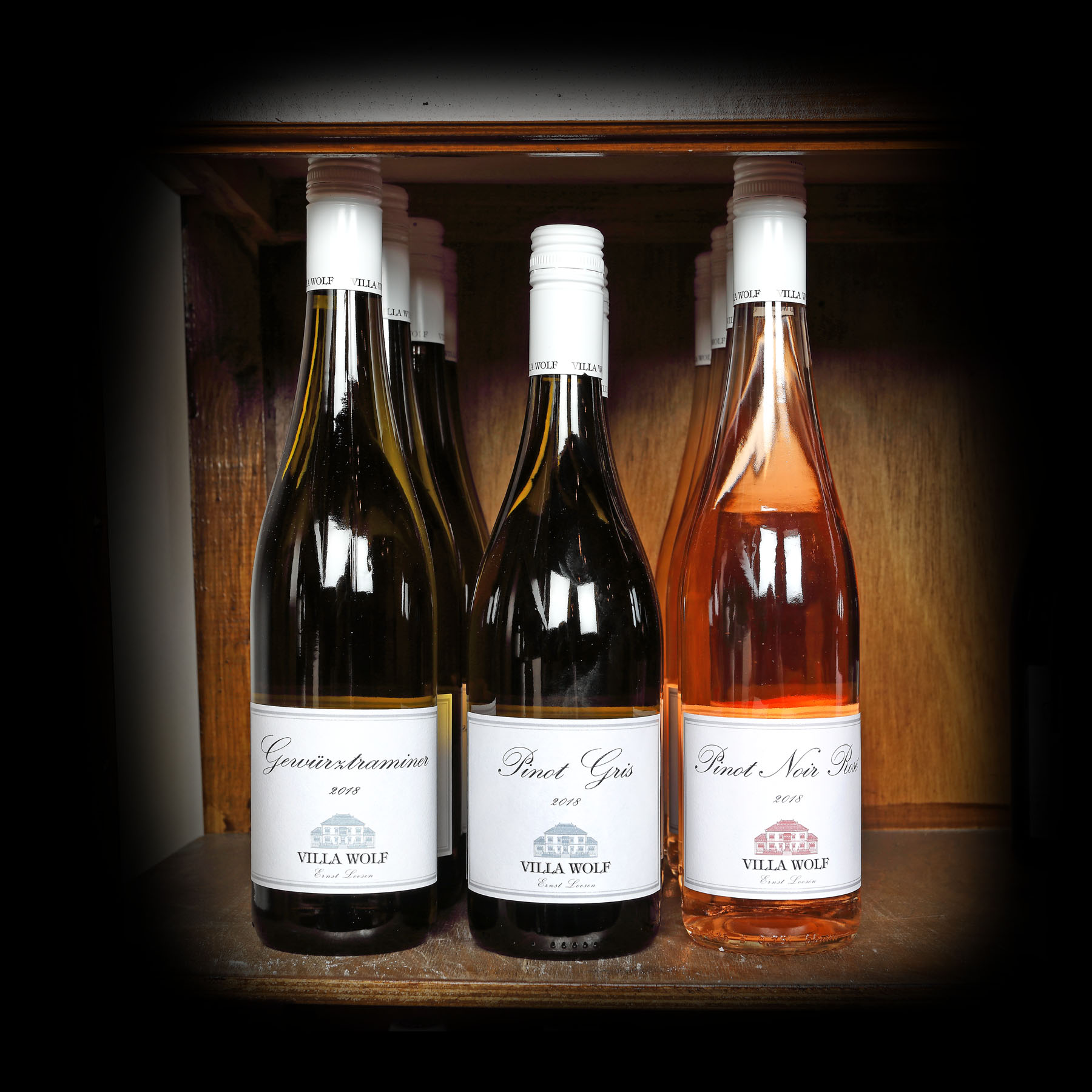 Lot de vinuri albe și rosé Villa Wolf - Ernst Loosen, 2018, 12st x 0,75l 