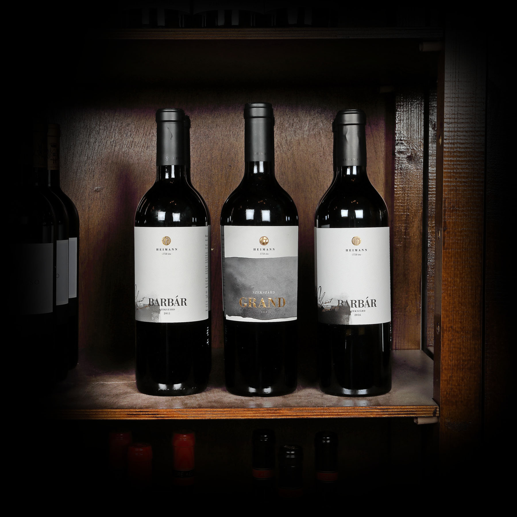 Lot de vinuri Premium Collection of Heimann, Szekszárd, Ungaria, 2011-2016, 6st x 0,75l