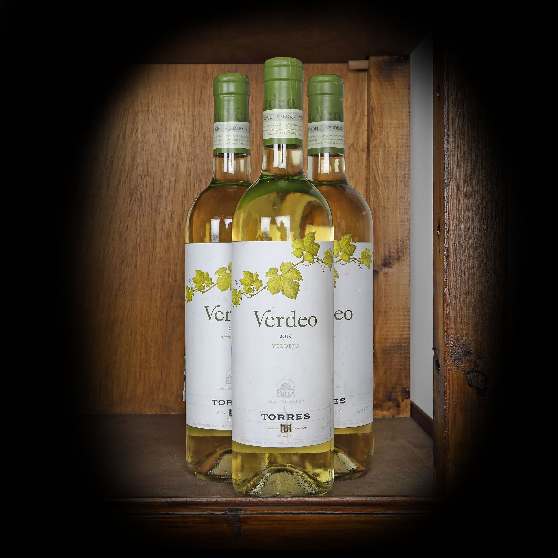 Lot de vinuri spaniole Verdejo Bodega Miguel Torres, Penedes, 2015, 3st x 0,75l