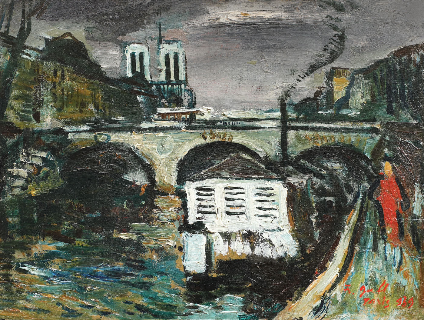 Sena către Notre Dame