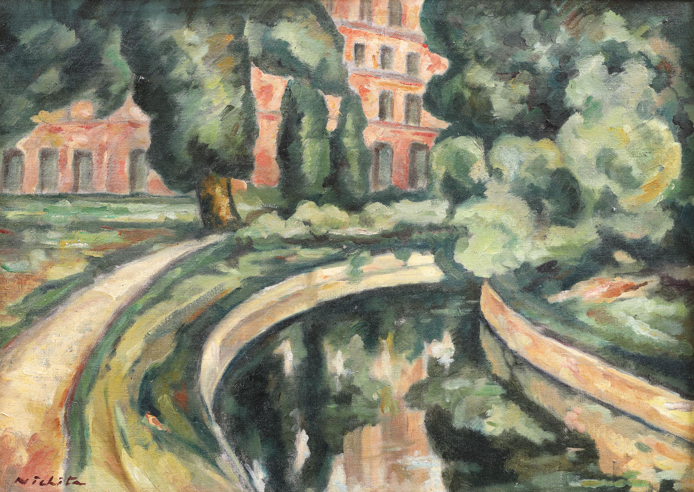 În parc