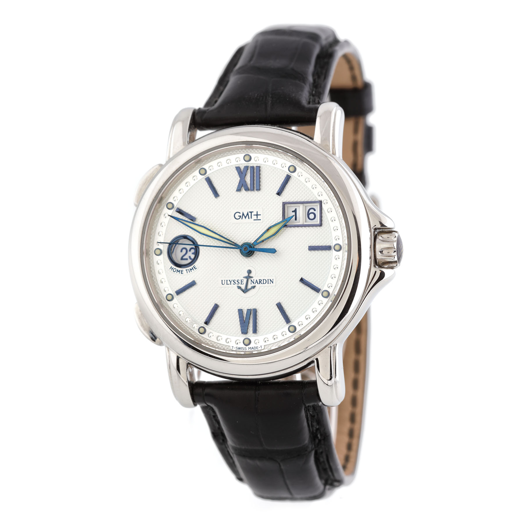 Ulysse Nardin San Marco Dual Time GMT unisex wristwatch