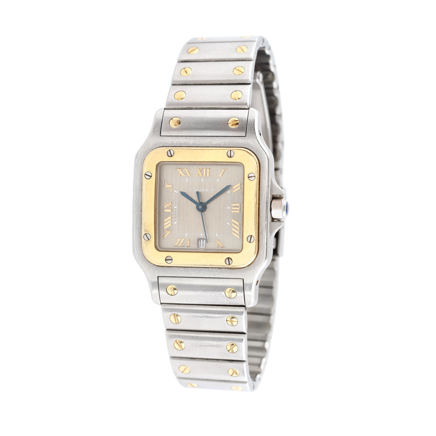 Ceas Cartier Santos Galbée, de mână, de damă
