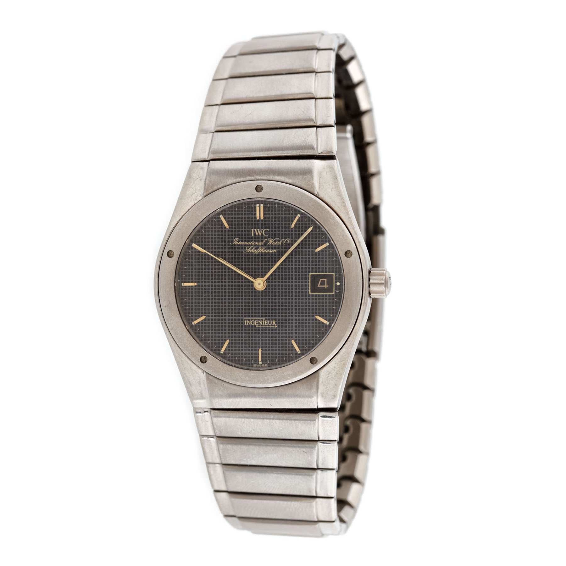 Ceas IWC Ingineur vintage, din titan, de mână, unisex