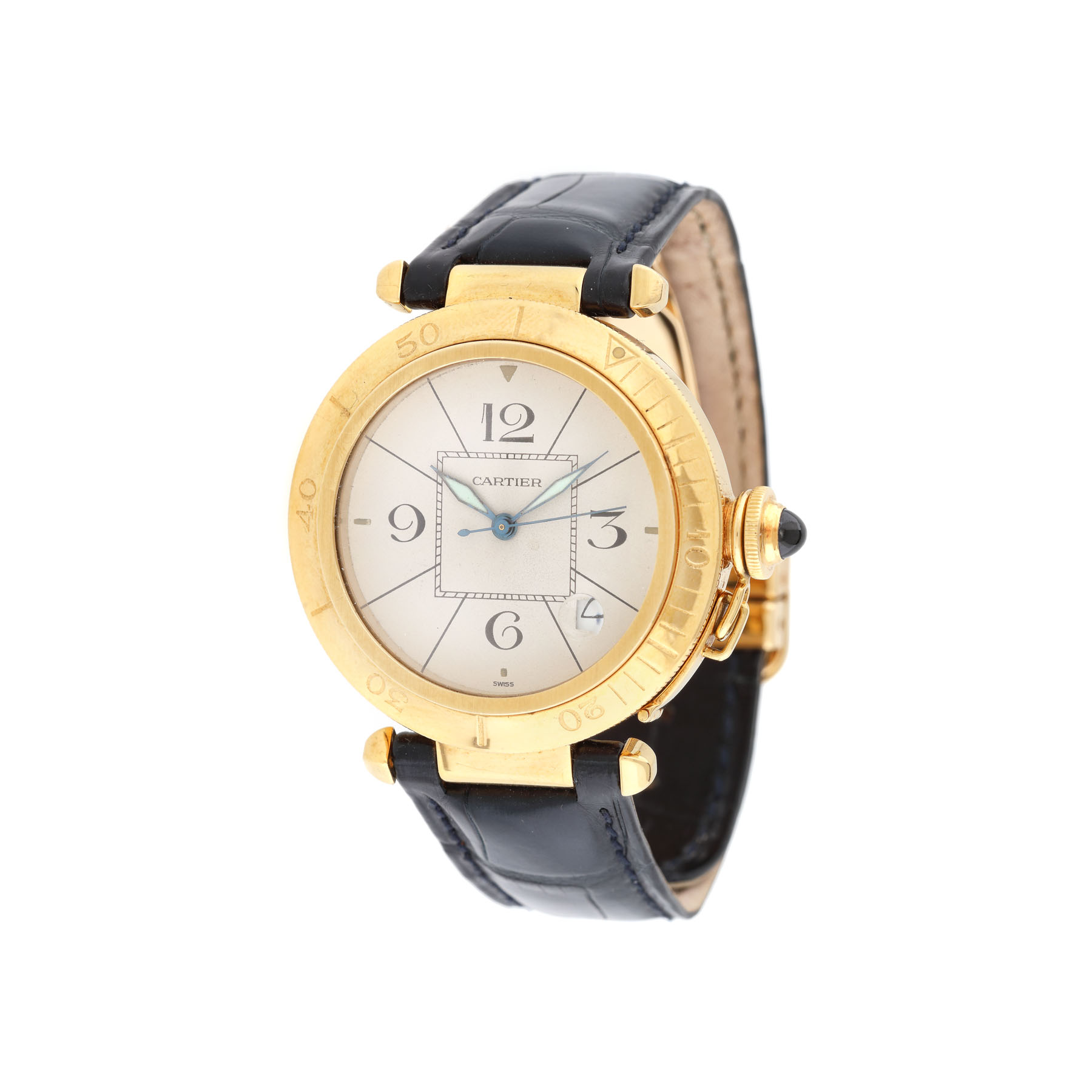 Cartier Pasha, gold women's wristwatch
