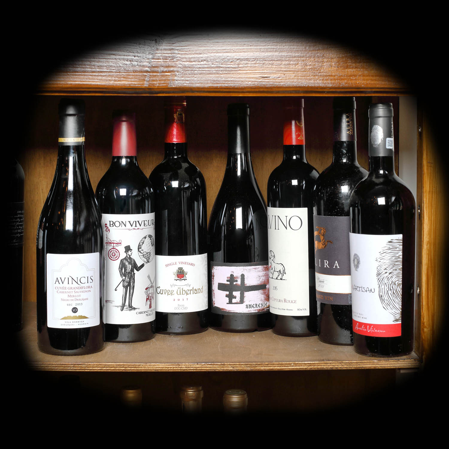 Lot de vinuri roșii, asamblaje câștigătoare la "TASTEVIN", 2011-2017, 7st x 0,75l 
