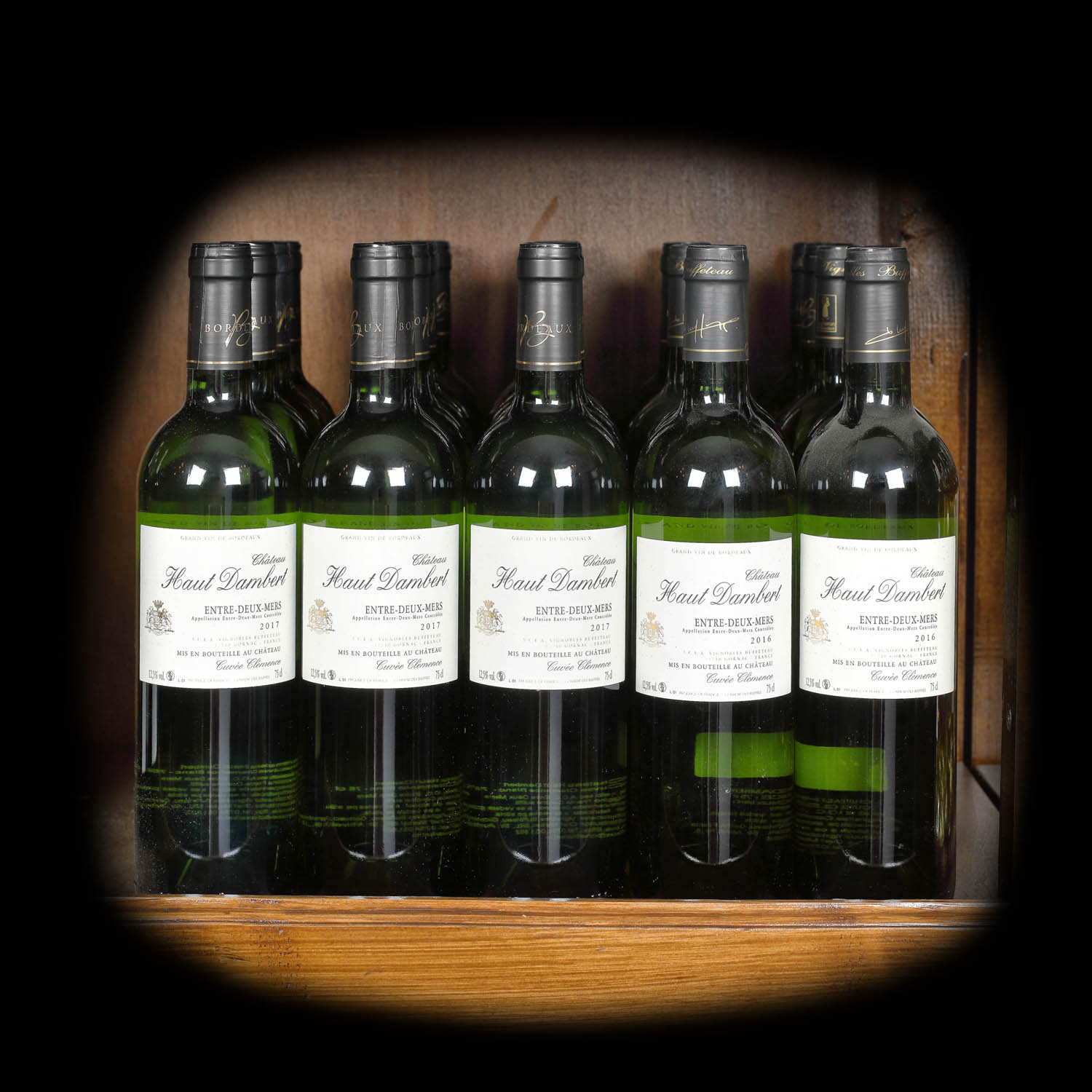 Lot de vinuri Cuveé Clemence, Château Haut Dambert, Entre deux Mers, 2016-2017, 24st x 0,75l  