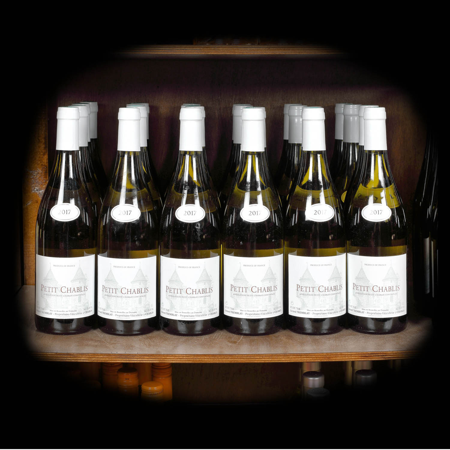 Lot de vinuri albe, Petit Chablis, Gerard, Tremblay,  AOC, 2017,  24st x 0,75l