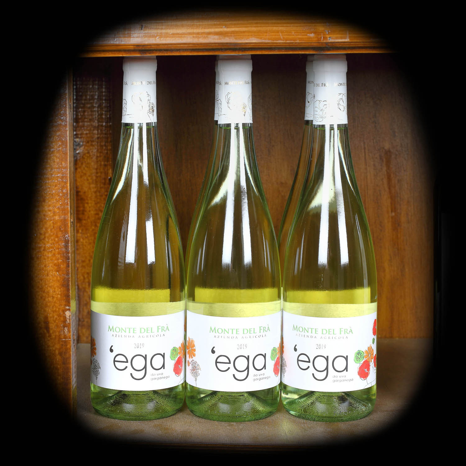 Lot de vinuri albe semnate Monte del Fra, Ega, Garganega, 2019, IGP Veronese, 6st x 0,75l
