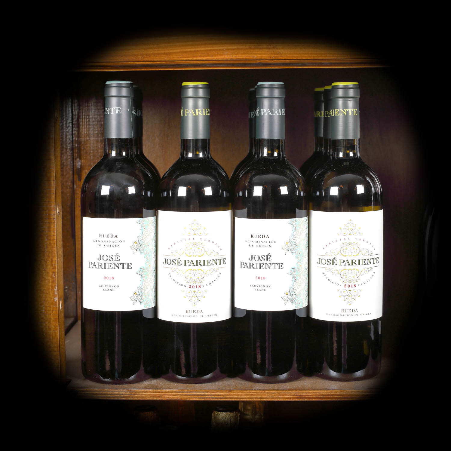 Lot de vinuri albe (Verdejo & Sauvignon Blanc) Bodega Jose Pariente, Rueda, 2018, 12st x 0,75l 