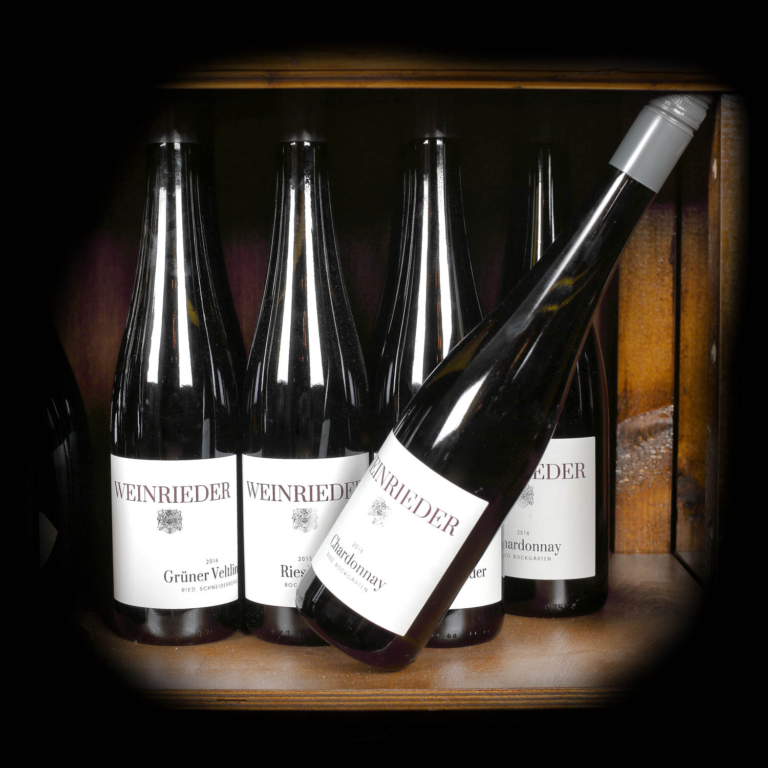 Selecție de vinuri albe Weinrieder Weingut, Weinviertel, Austria, 2015-2016, 12st x 0,75l