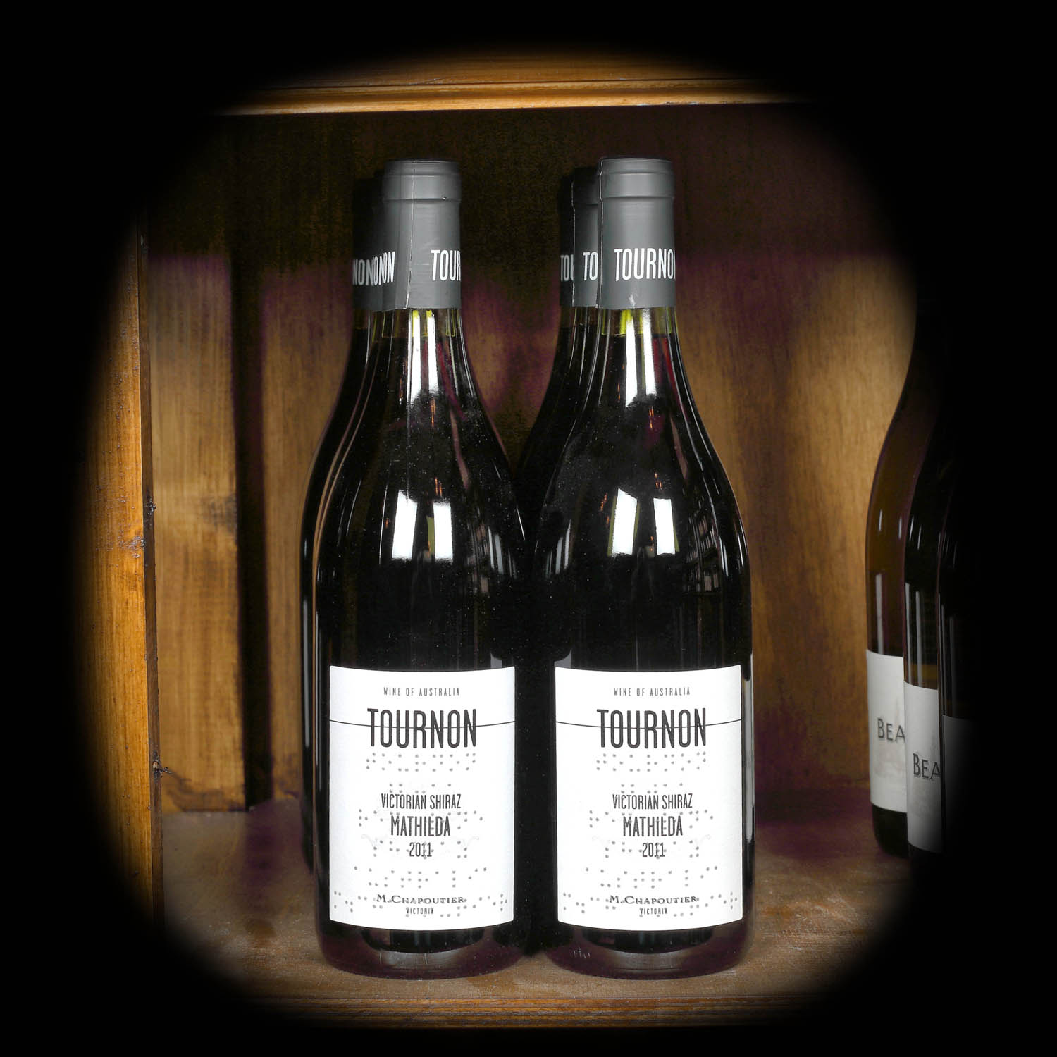 Lot de vinuri roșii australiene, Domaine Touron Mathilda, Chapoutier, Victoria, 2011, 8st x 0,75l