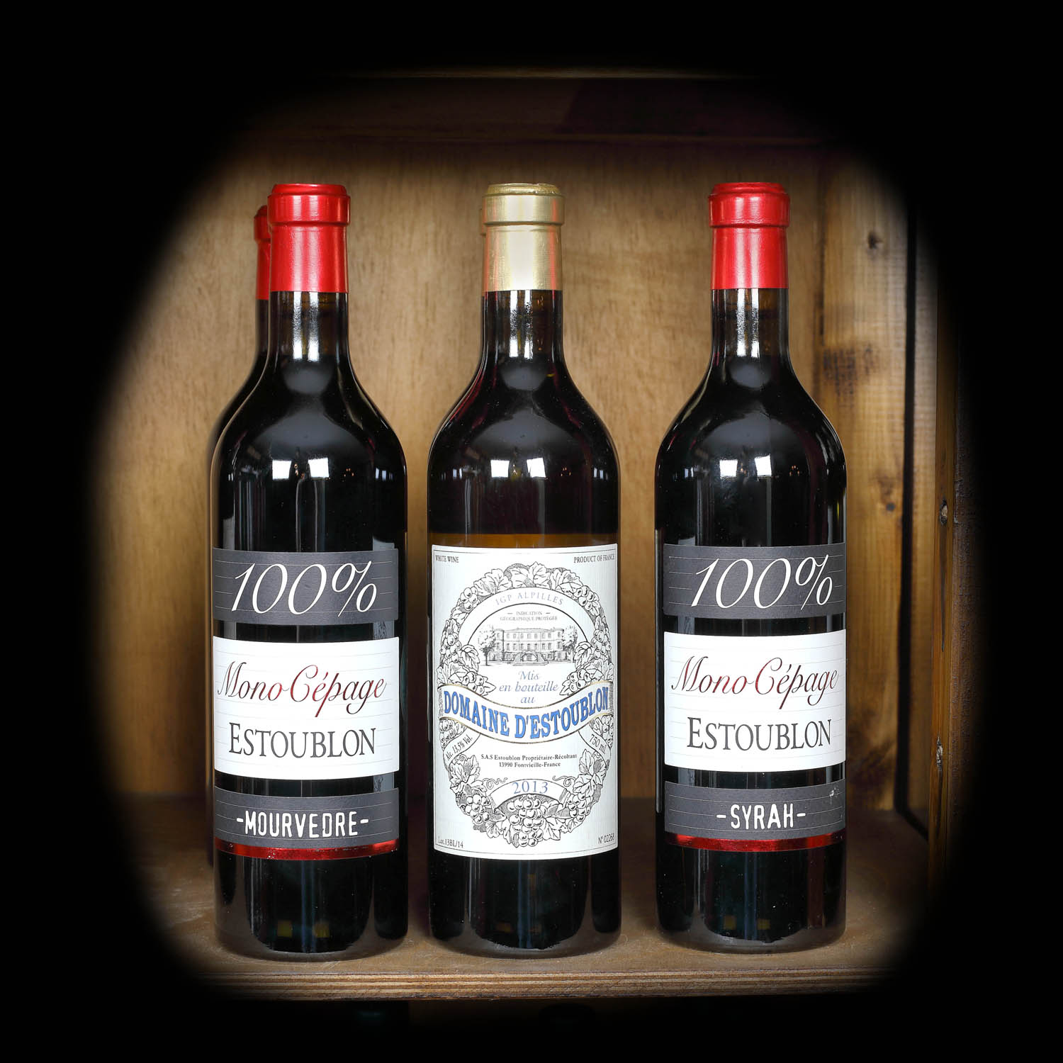Lot de vinuri albe și roșii semnate Domaine D'estoublon, Provence, 2012 - 2013, 6st x 0,75l 