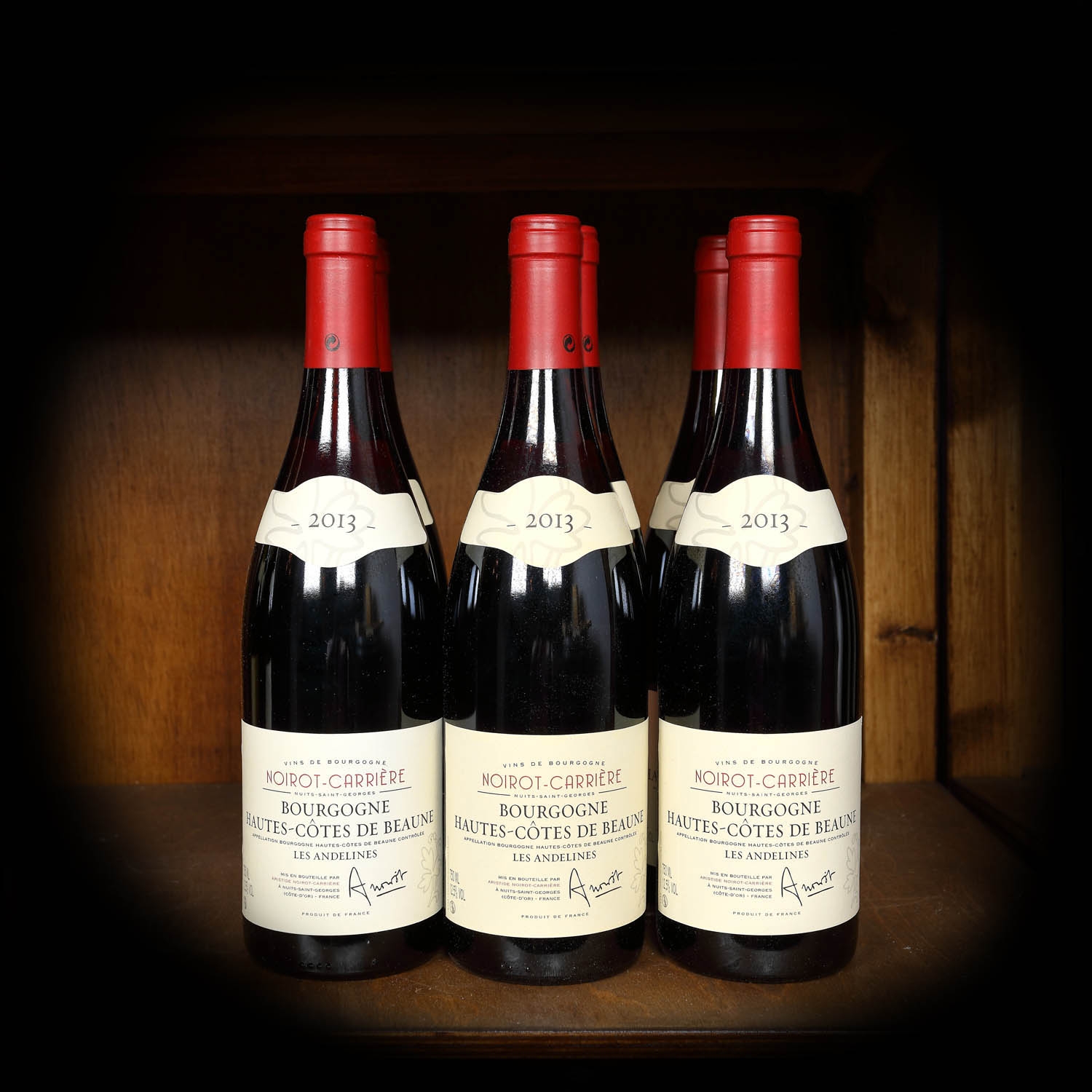 Lot de vinuri Noirot Carrière, Premier Cru, Burgundy, 2013, 6st x 0,75l