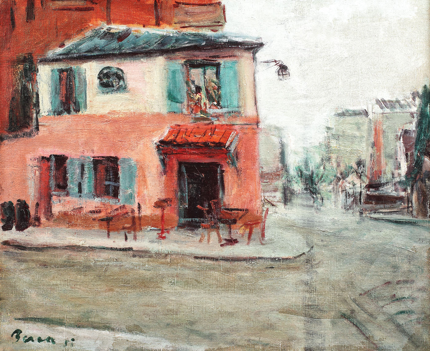 Street in Montmartre