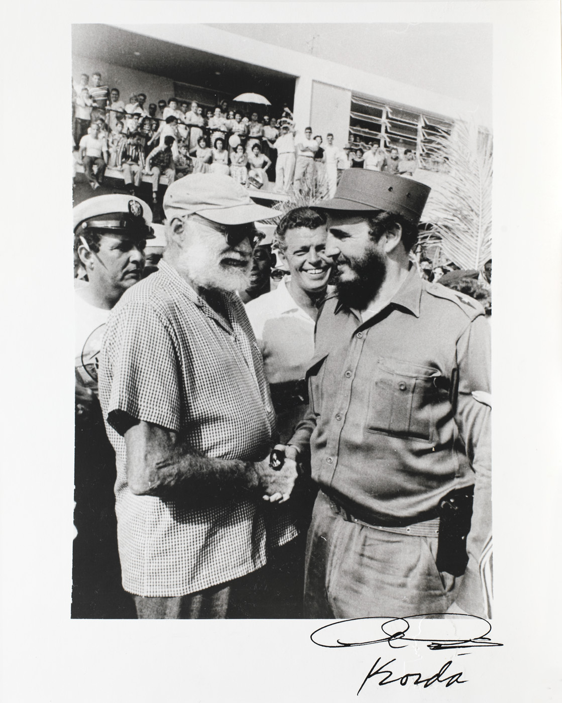 Fidel Castro and Ernest Hemingway