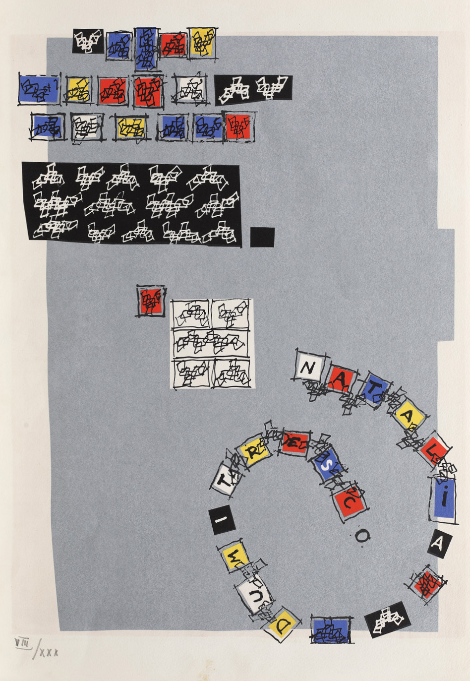 Composition sur Fond Blanc