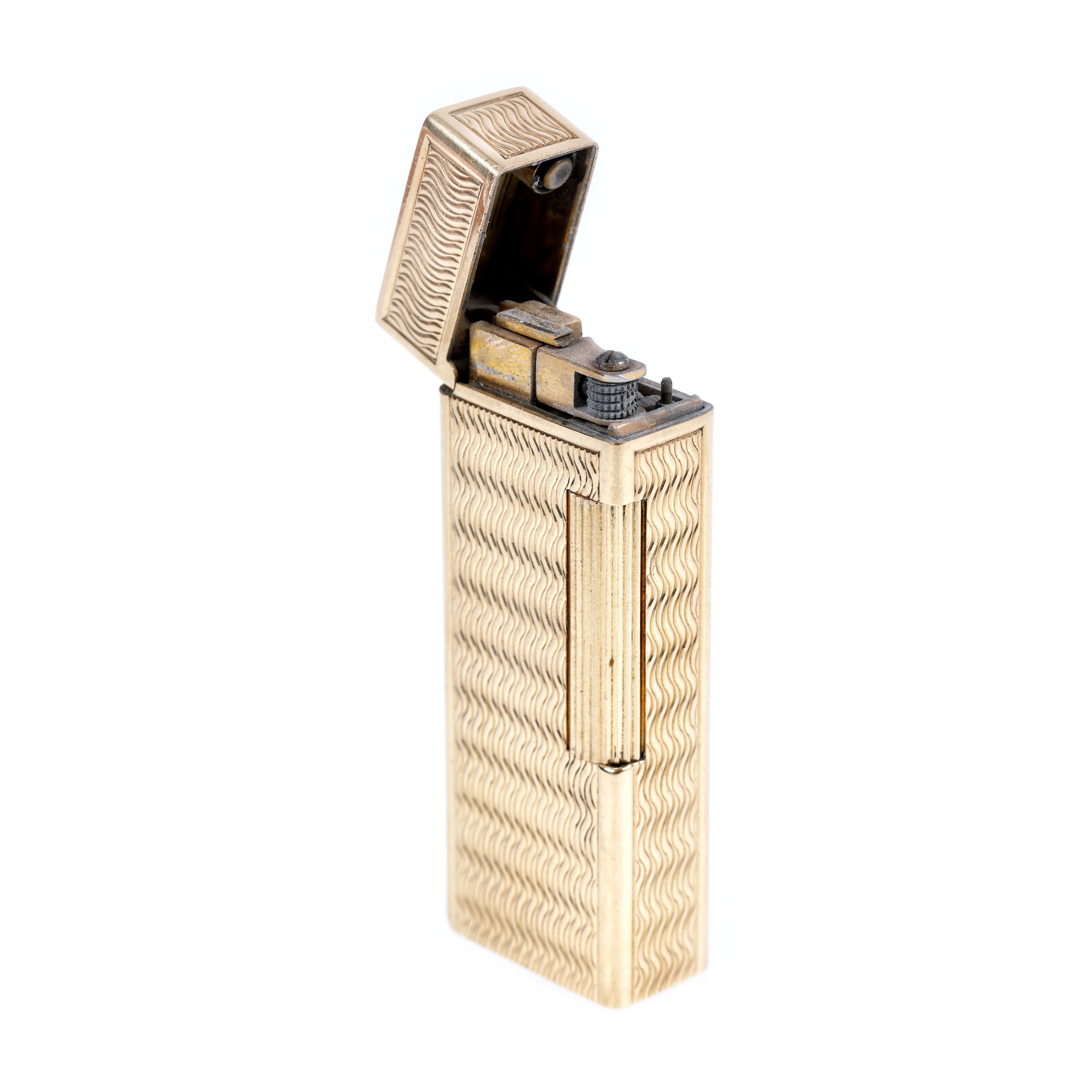 Brichetă Dunhill din aur