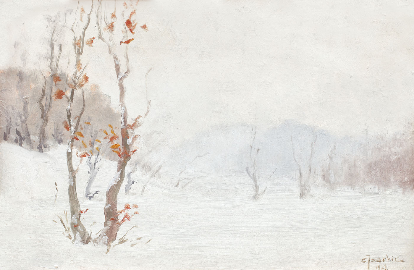 Peisaj de iarnă
