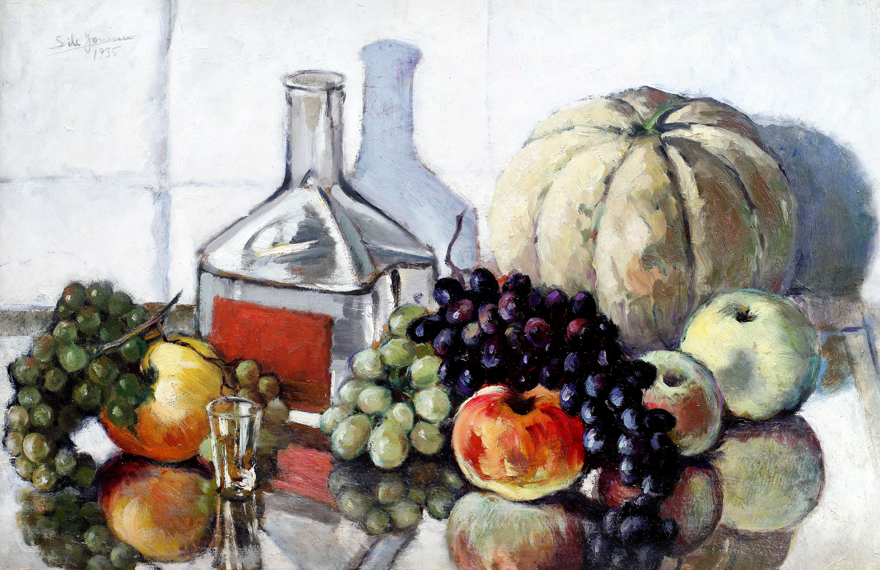Still life with fruits