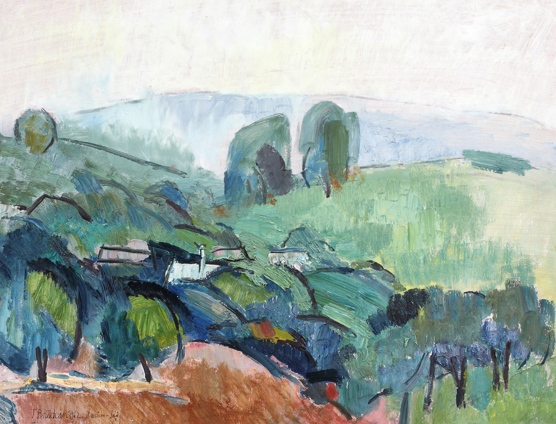 Landscape in Bucium