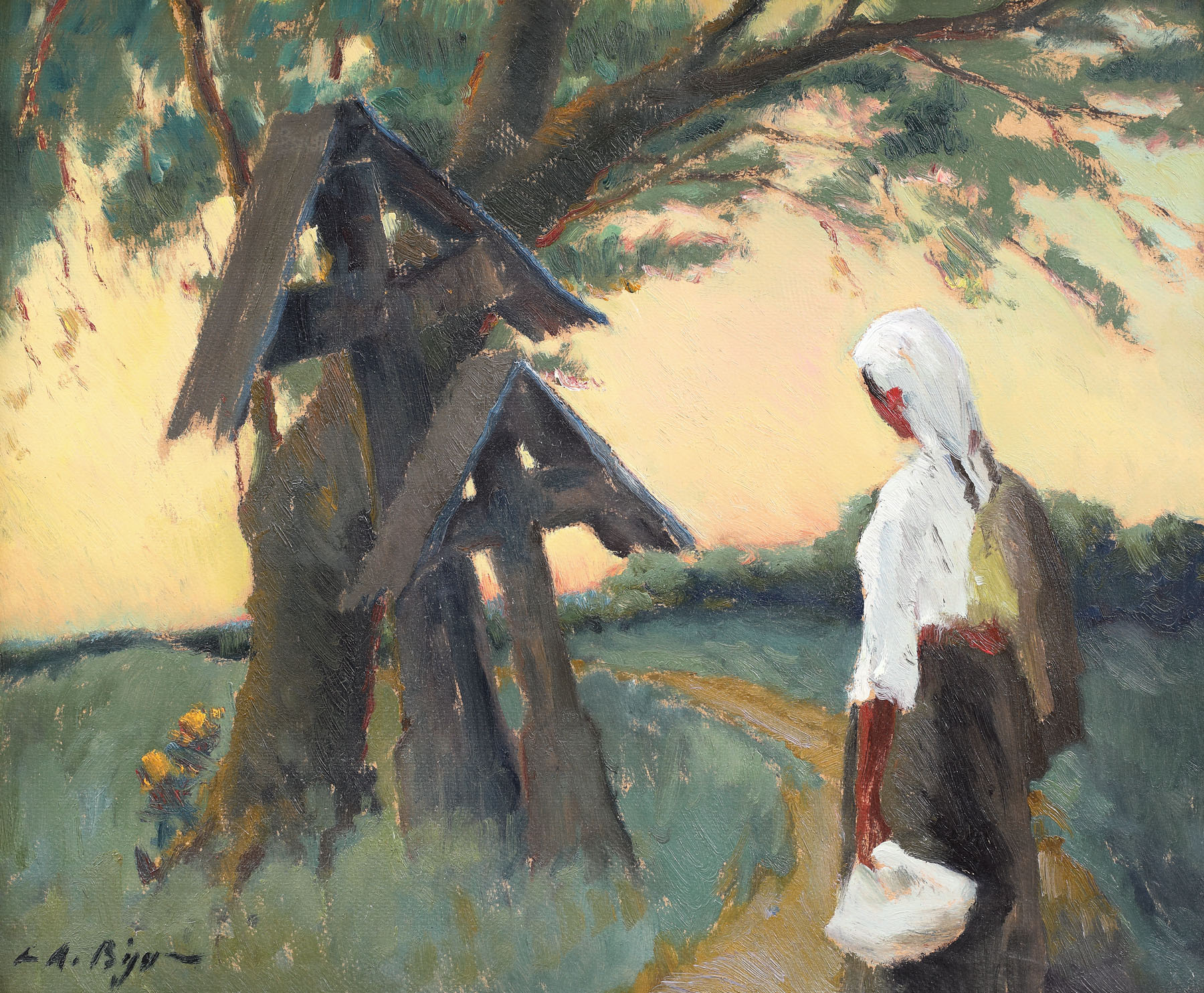 At the crossroad