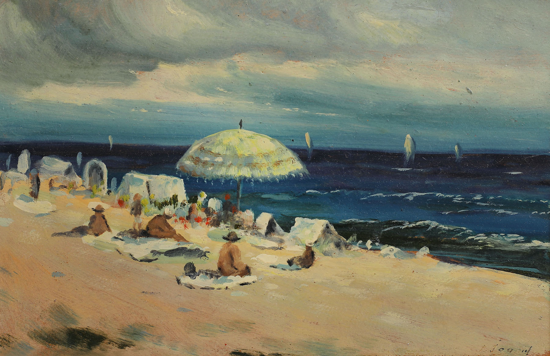 Beach in Mamaia