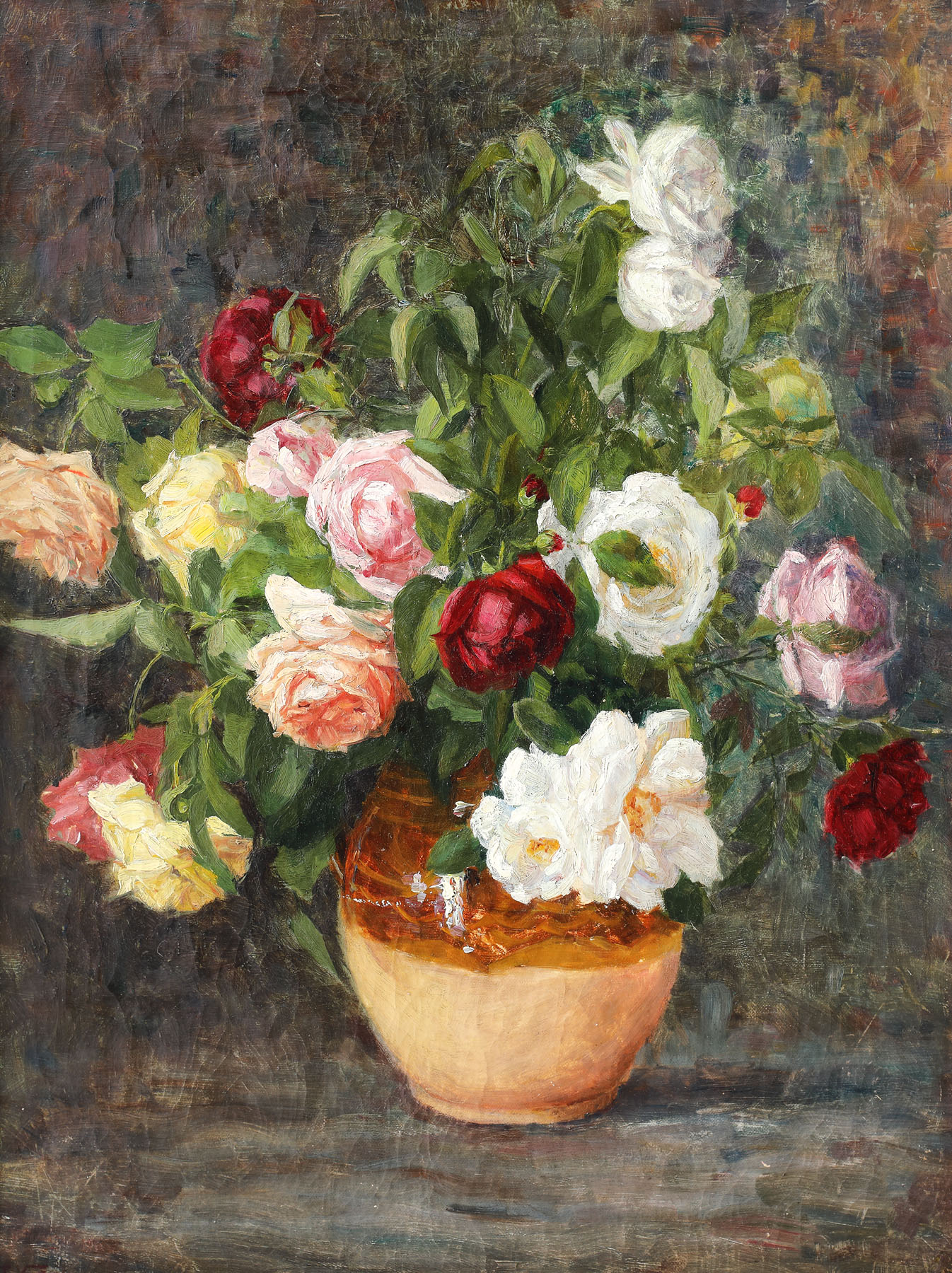 Roses vase