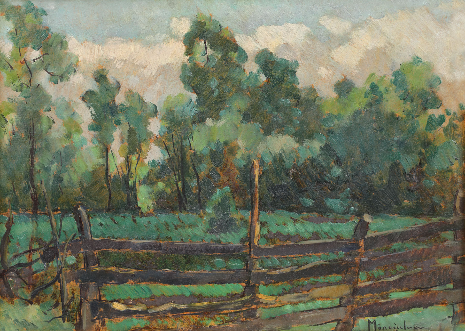 Landscape at Brebu