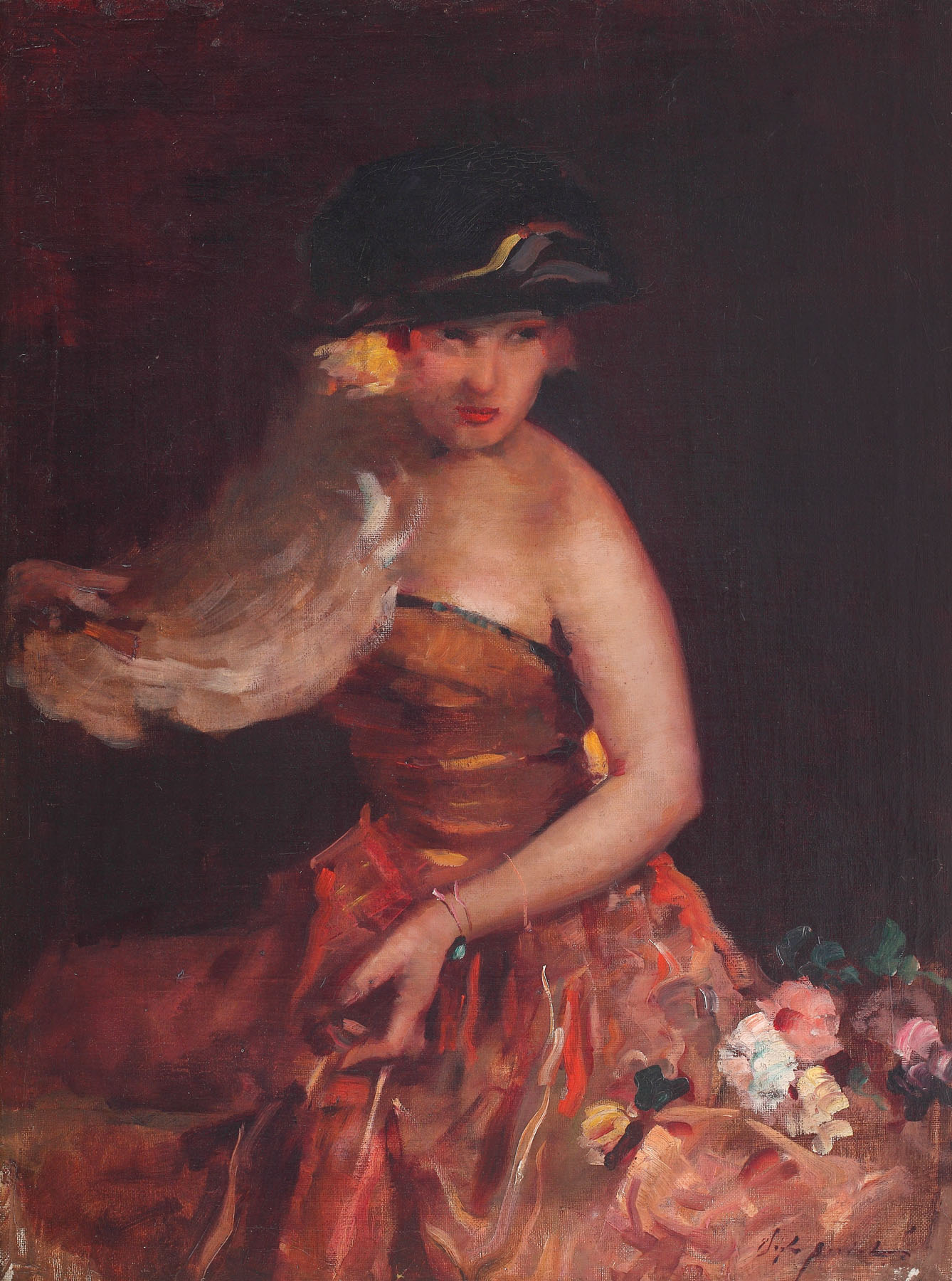 La famme fleur