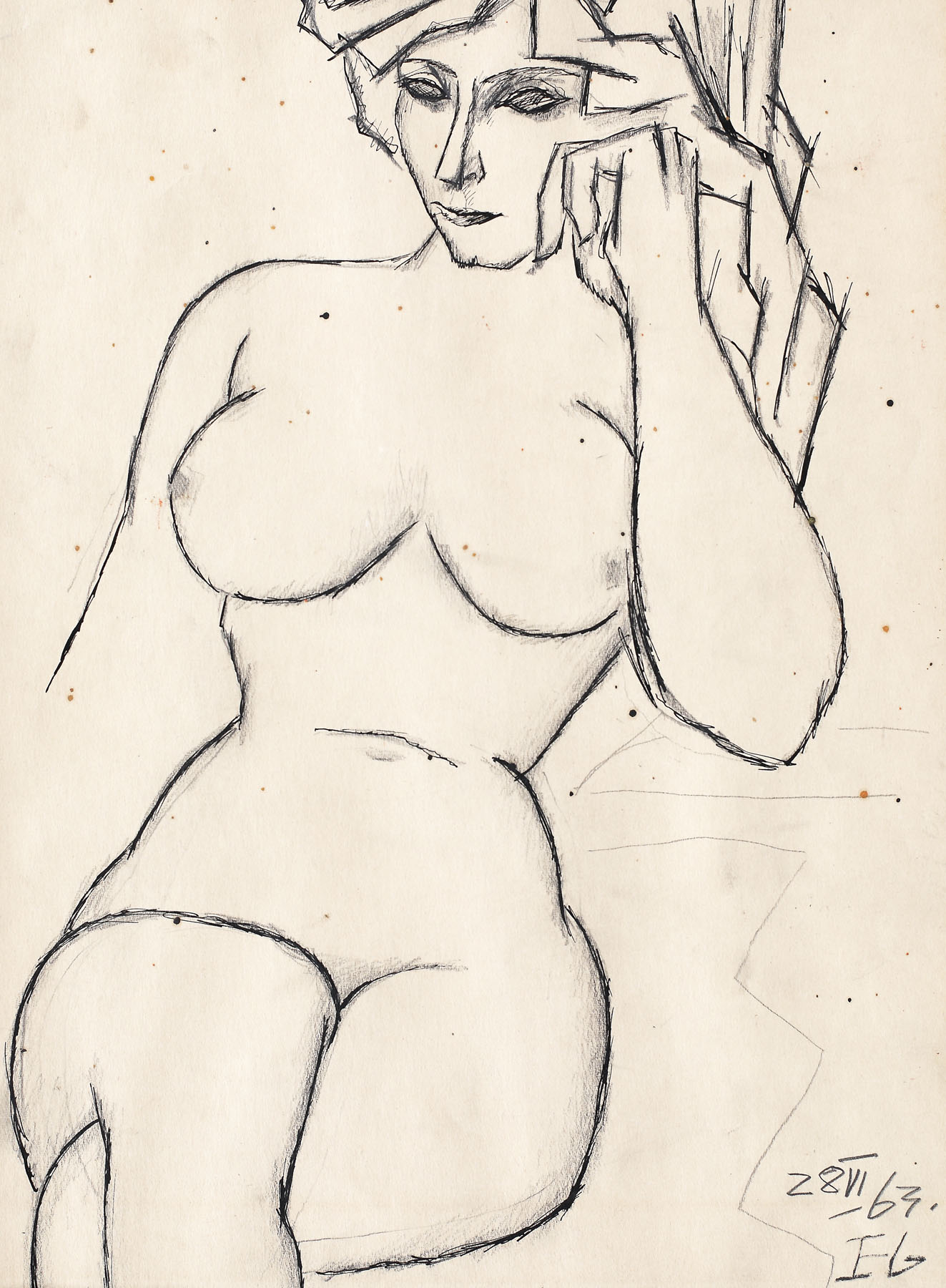 Nud în atelier
