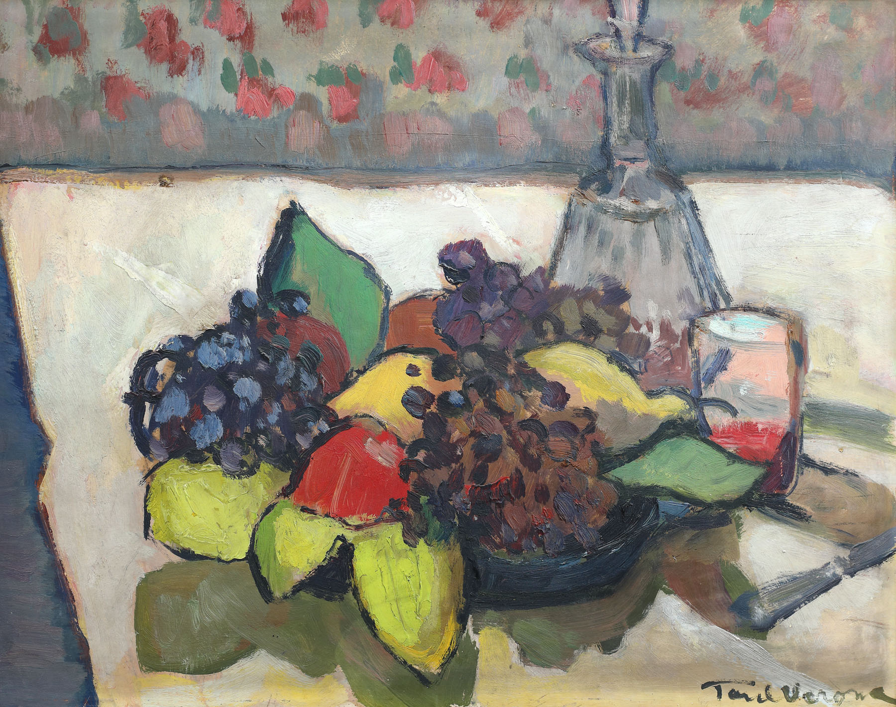 Still life with fruits
