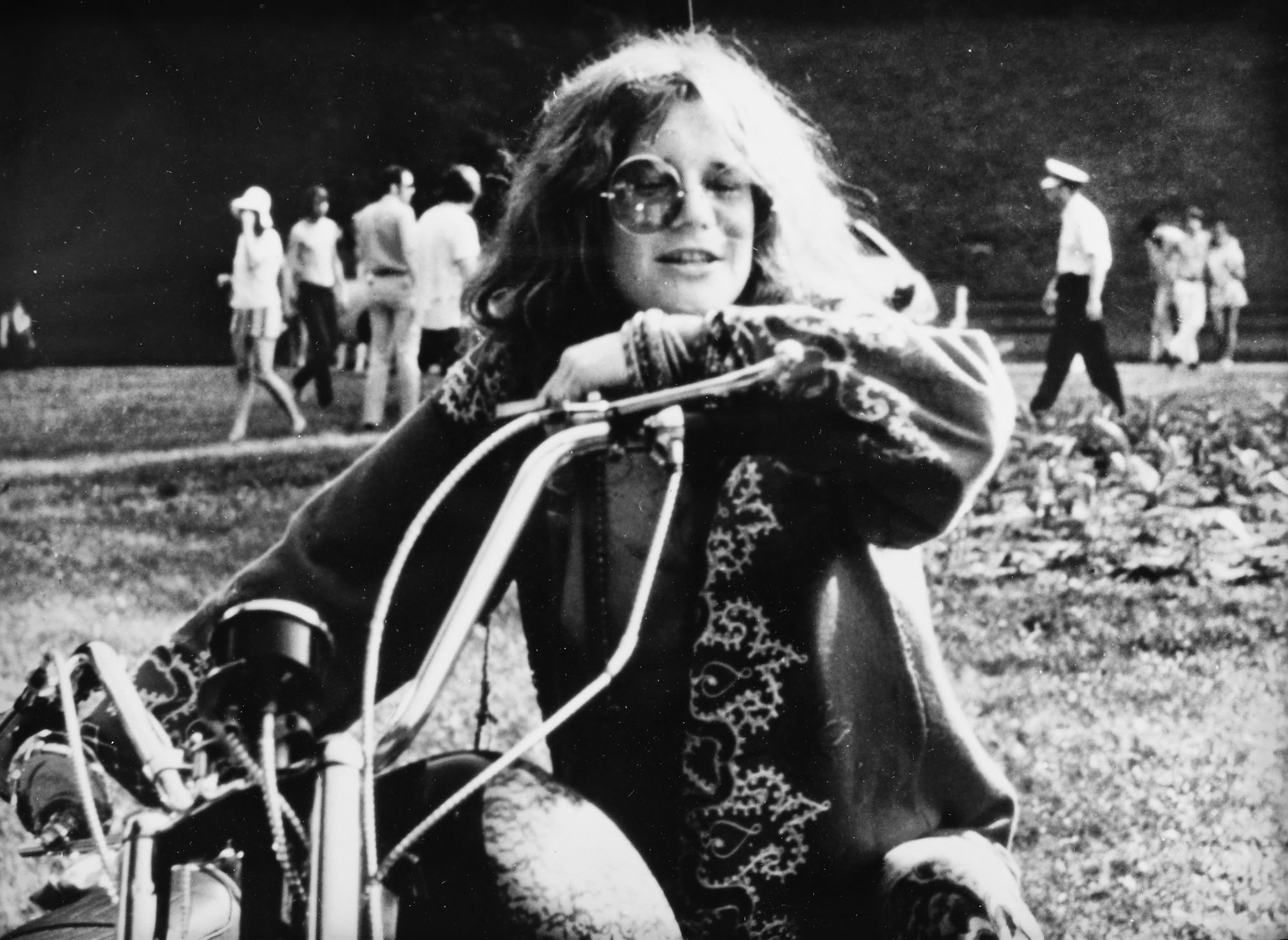 Fotografie ilustrând-o pe Janis Joplin, din arhiva publicației suedeze Svenska Dagbladet, cca. 1970