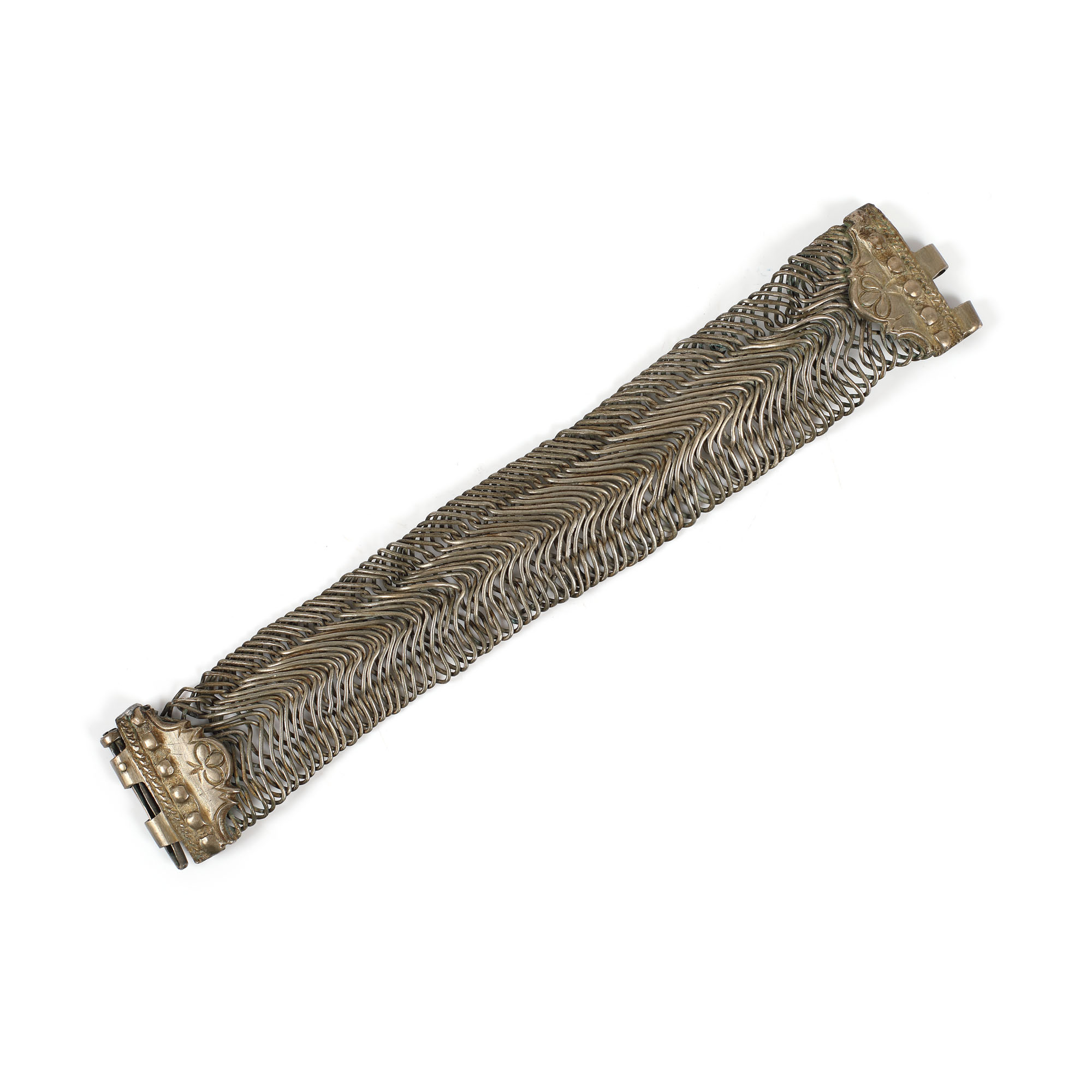 Silver bracelet, Dobrogea, 19th century