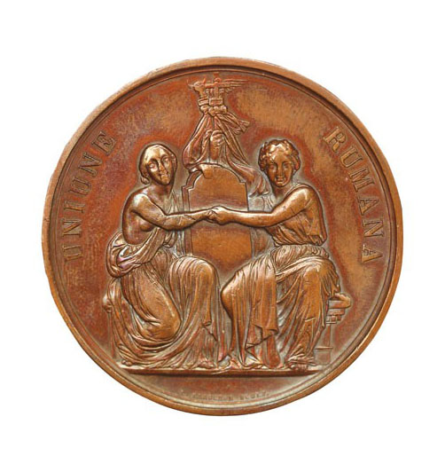 Medalie de colecţie "Camera Electivă a Moldovei", 1859