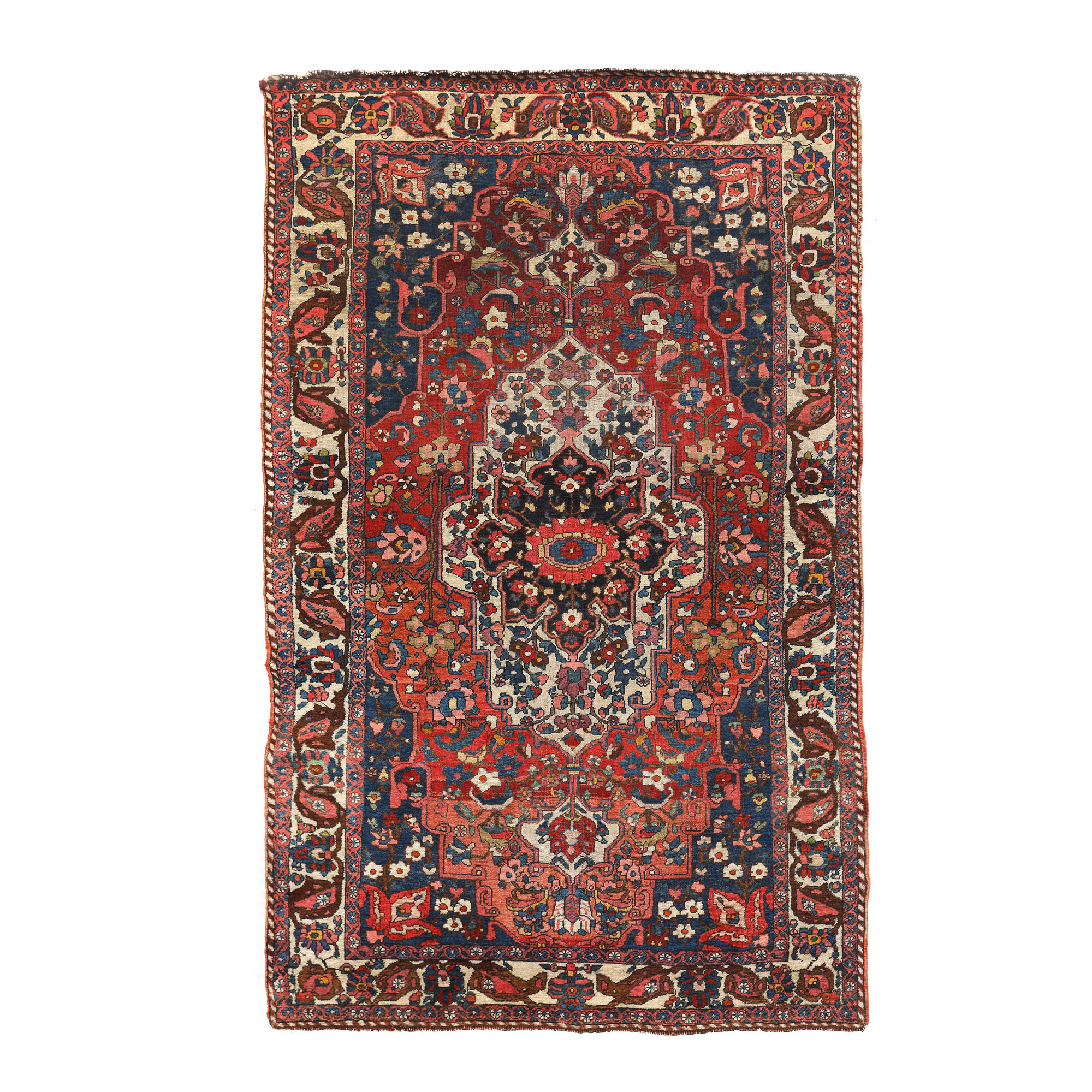Rafinat covor Sarouk Fereghan, din lână, Iran, cca. 1880-1900