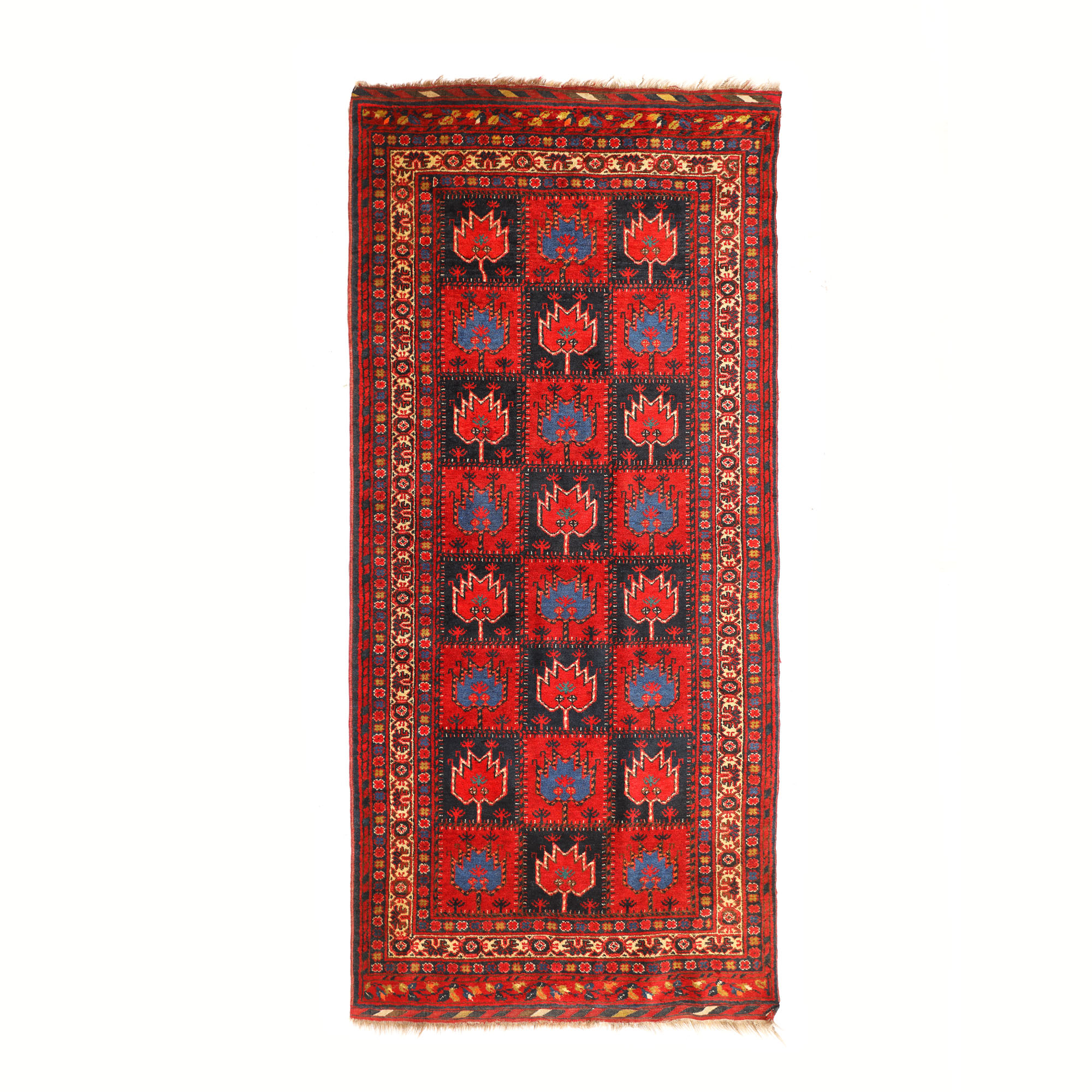 Covor Beshir din lână, Uzbekistan, cca. 1860-1880, piesa rară de colecție