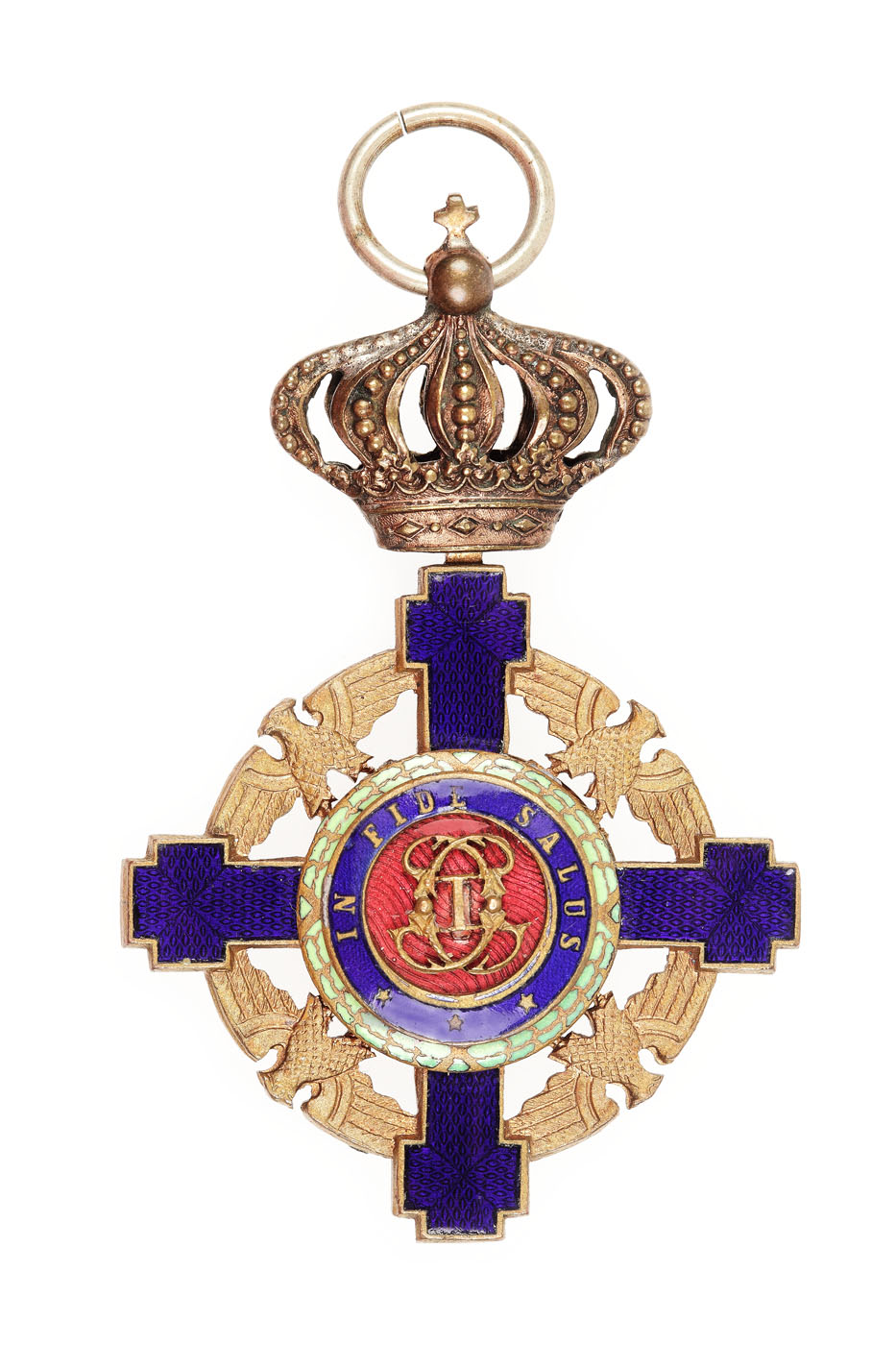 "Order of the Romanian Star" decoration, rank of officer, model 1932