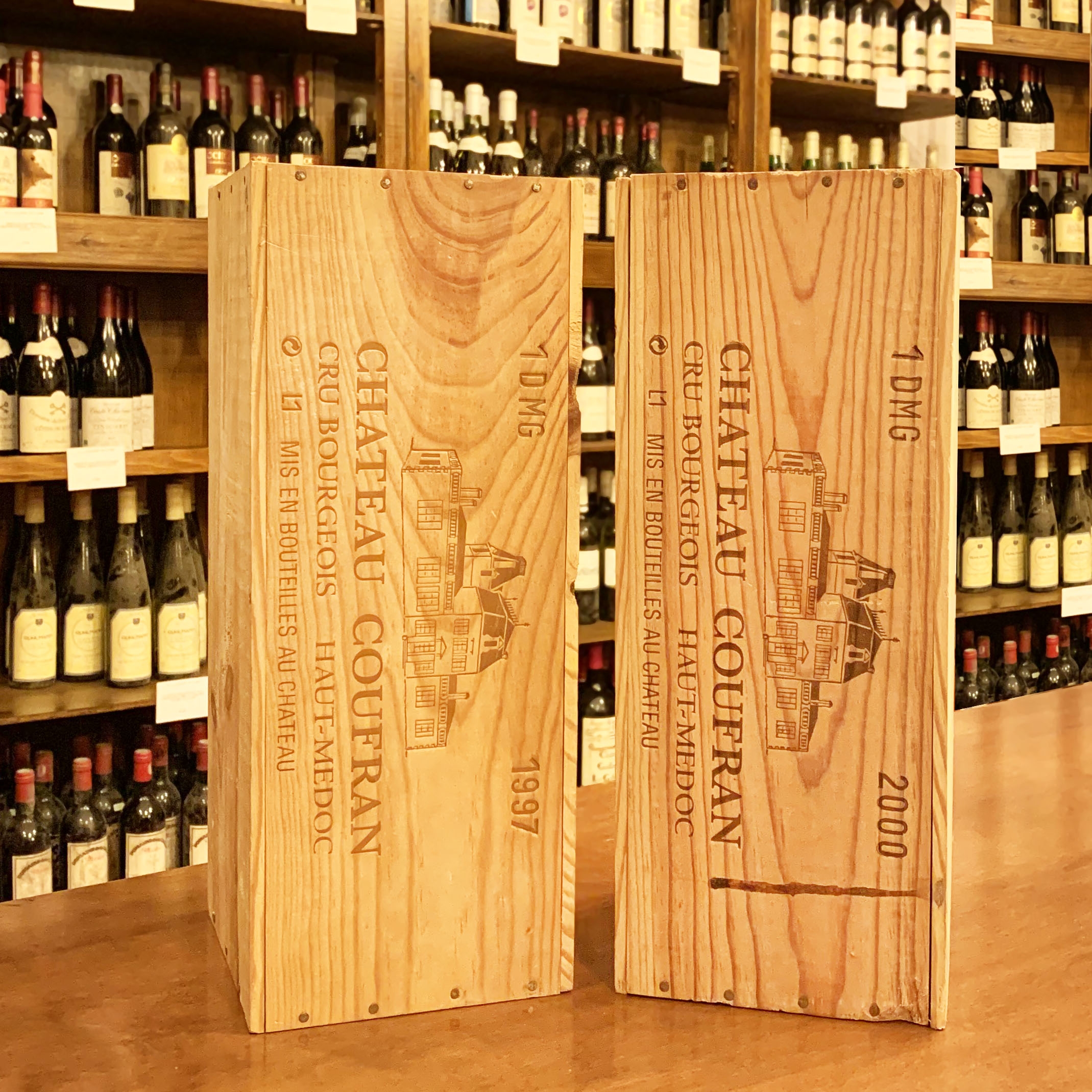 French wine lot Château Coufran, 1997/2000, 2b x 3l