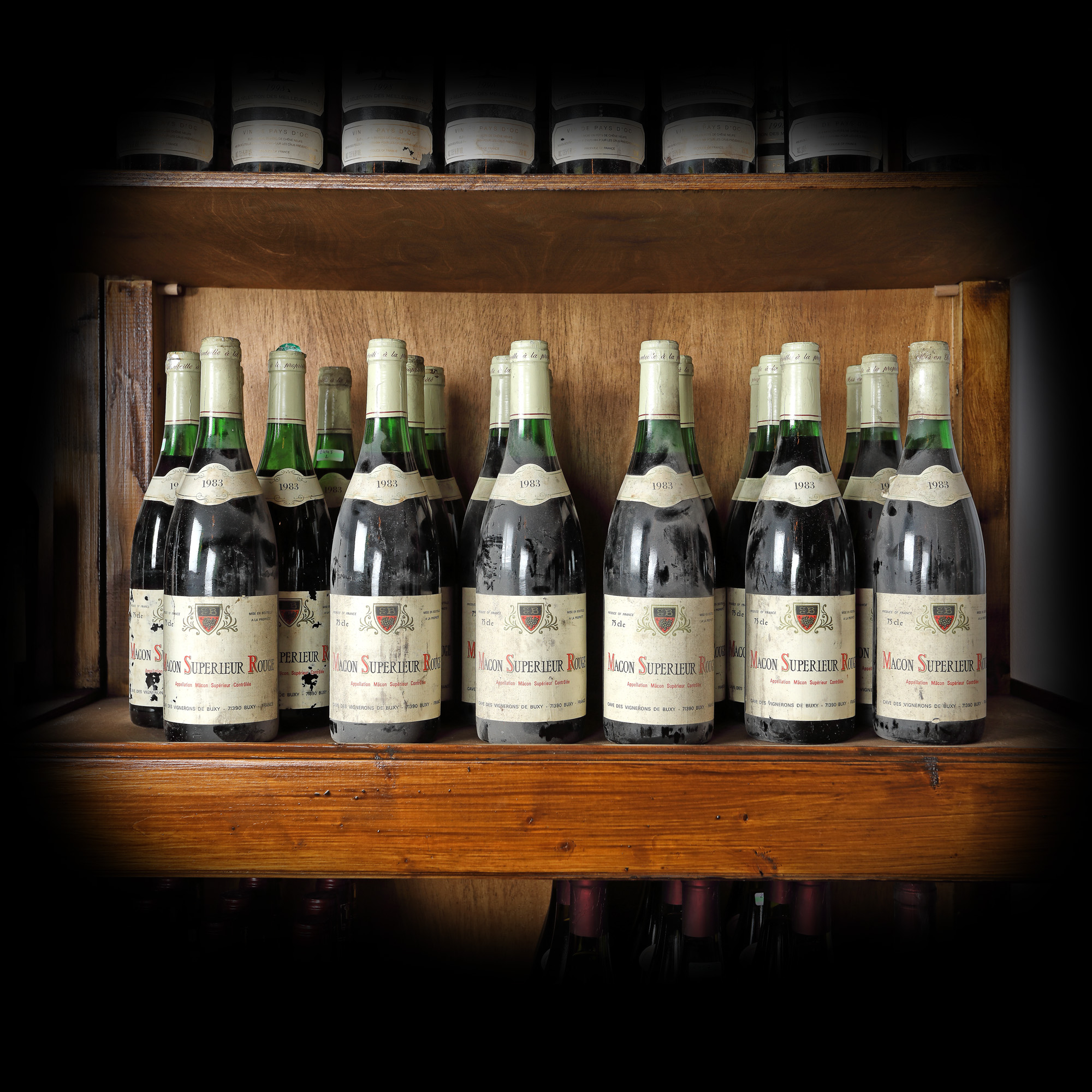 Lot de vinuri Mâcon Supérieur, 1983, 20st x 0,75l