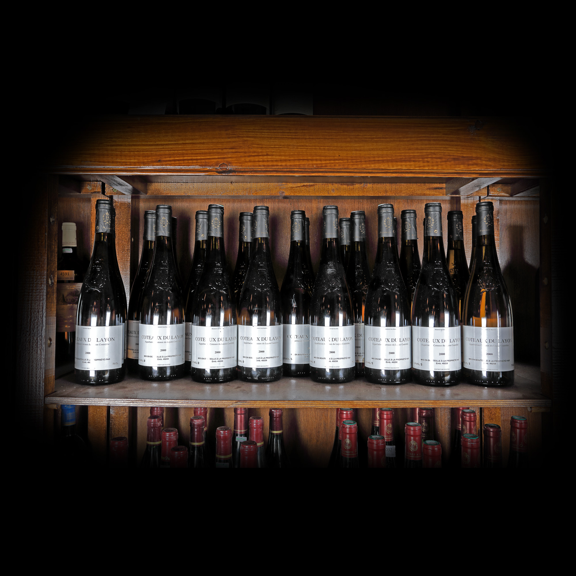 Lot format din vinuri Coteaux du Layon, 2000, 24st x 0,75l